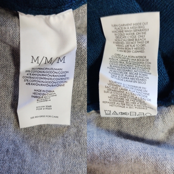 Cabi #3368 Ever Cardigan Teal Snap Front Sweater Size Medium - Picture 13 of 16